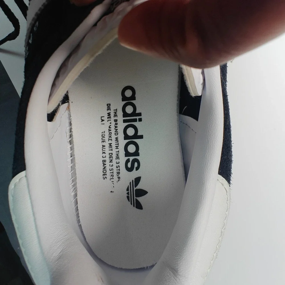 Adidas Gazelle Bold W Black White Gum Platform Sneakers IE0876 Mens 7.5 Womens 9